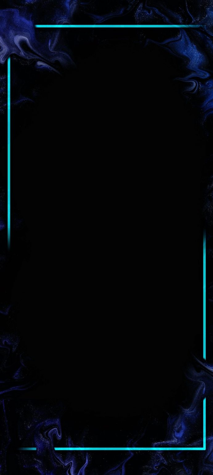 Border Edge AMOLED Black Wallpaper - 11