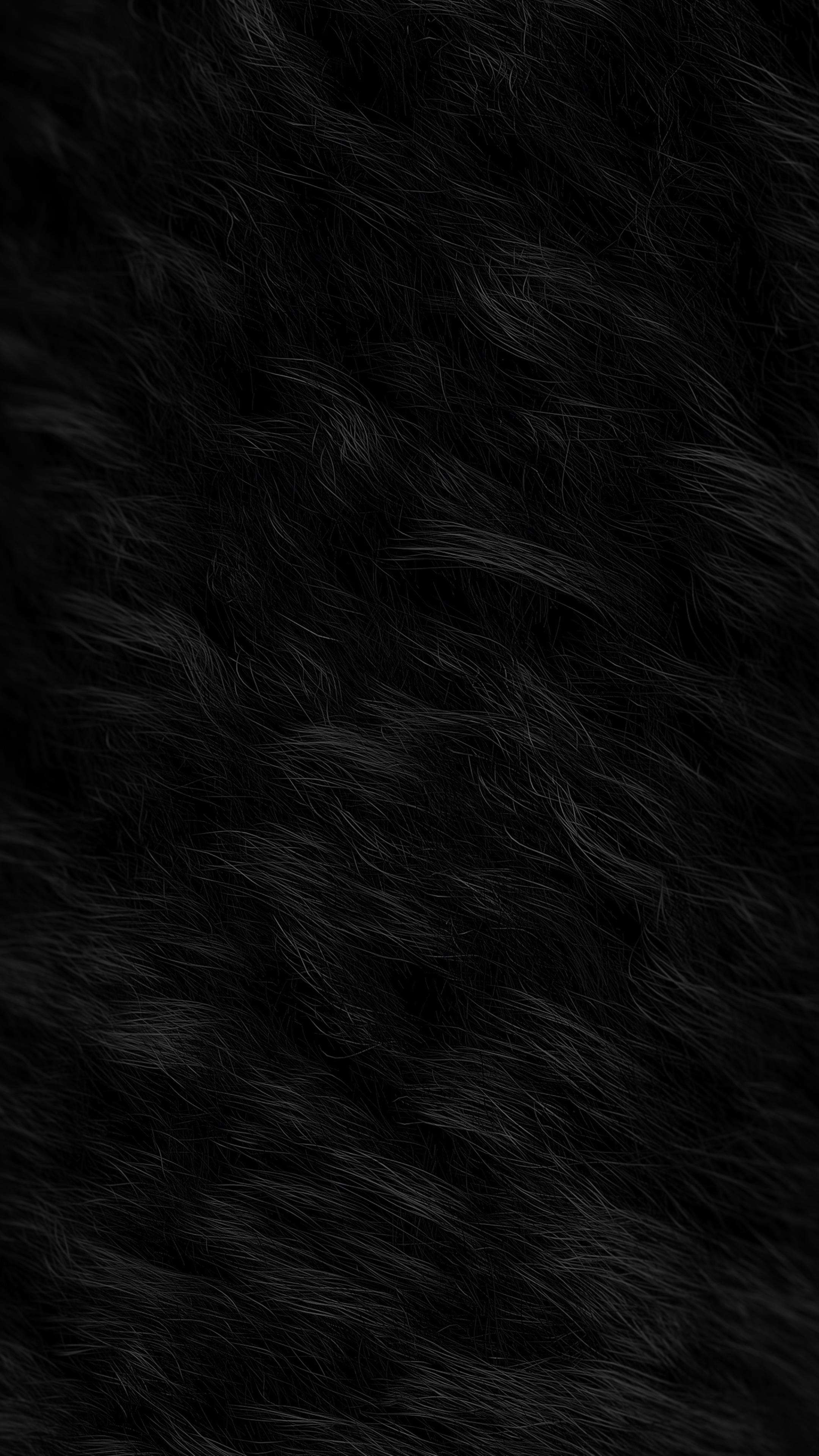 Black Hair 4K Phone Wallpaper