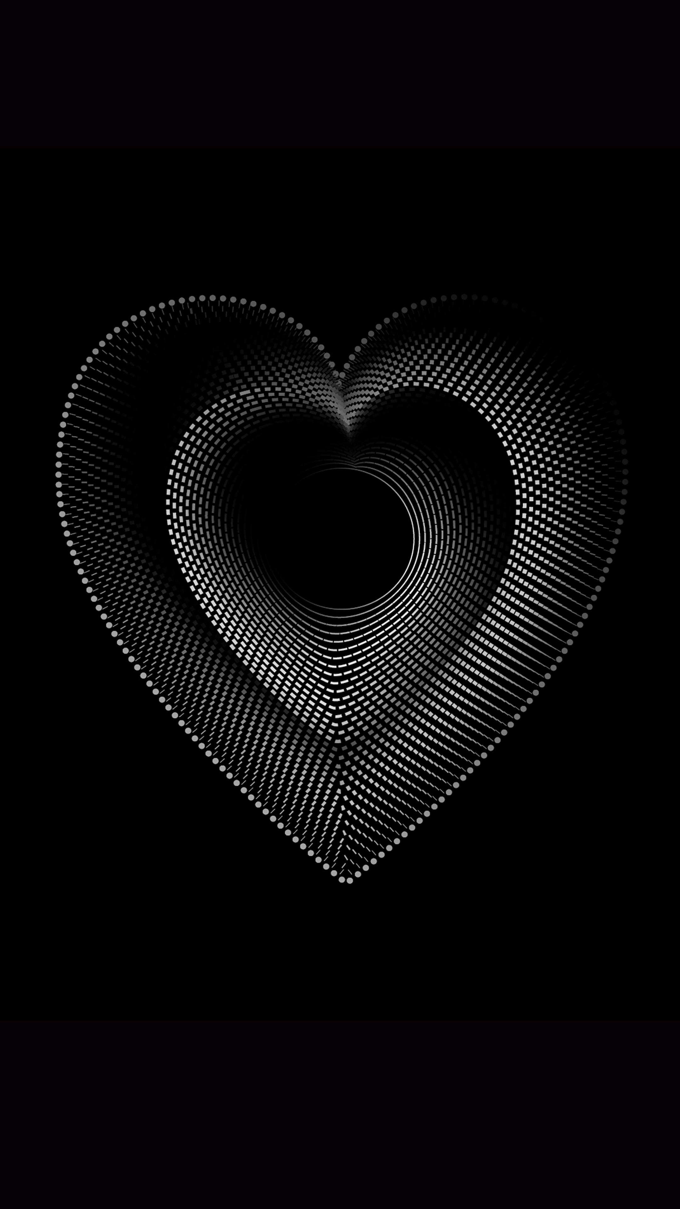 Hearts Black And White Backgrounds  Wallpaper Cave