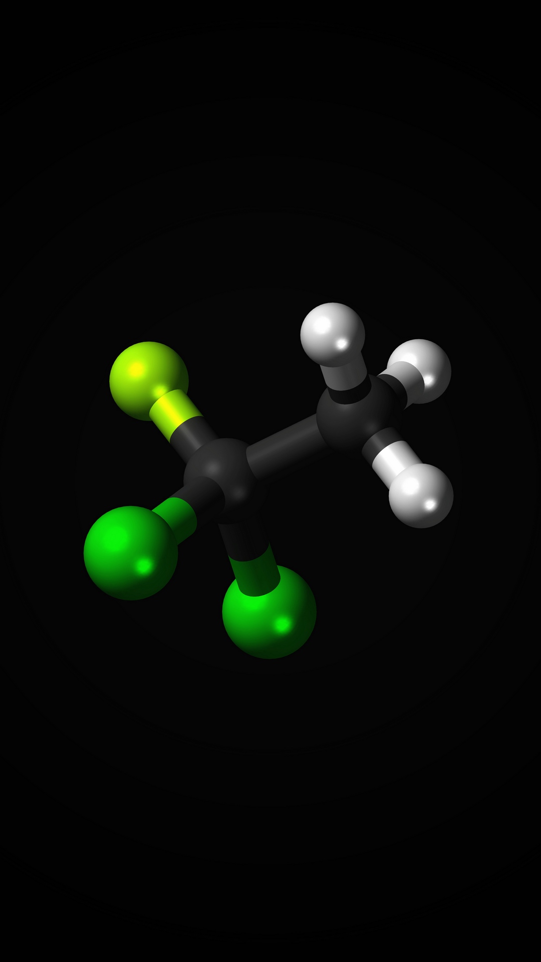 3d molecules wallpaper