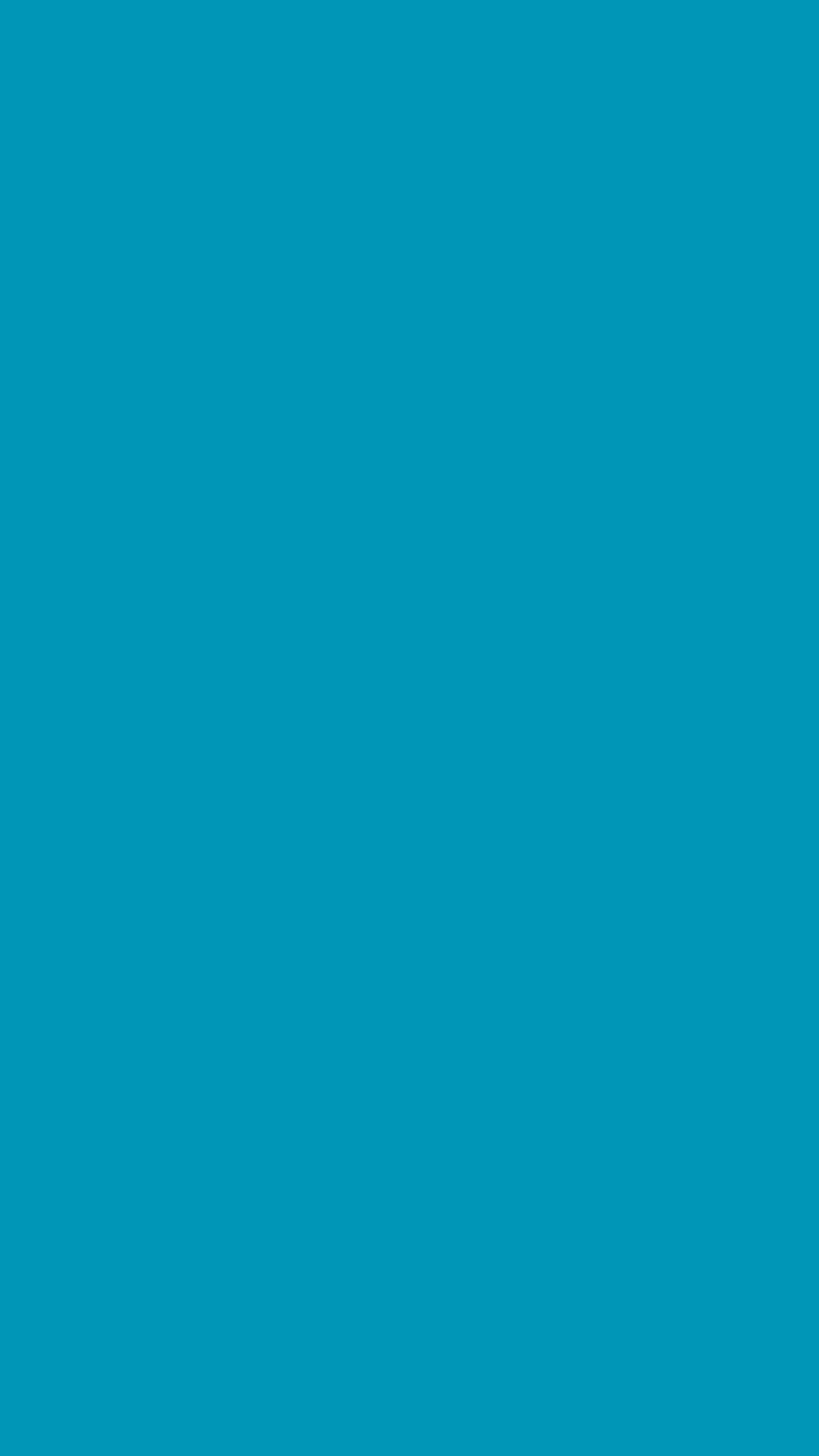 Bondi Blue Solid Color Background Wallpaper for Mobile Phone